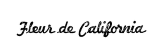 FLEUR DE CALIFORNIA logo