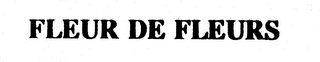FLEUR DE FLEURS logo