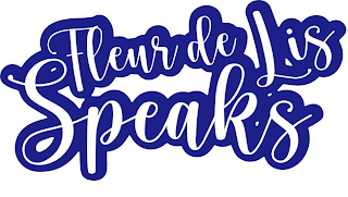 FLEUR DE LIS SPEAKS logo