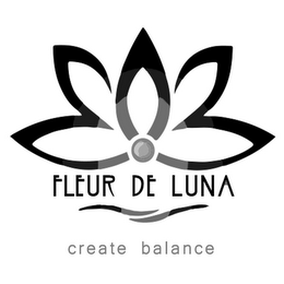 FLEUR DE LUNA CREATE BALANCE logo