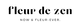 FLEUR DE ZEN NOW & FLEUR-EVER. logo