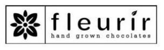 FLEURIR HAND GROWN CHOCOLATES logo