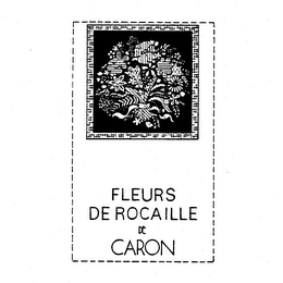 FLEURS DE ROCAILLE DE CARON logo