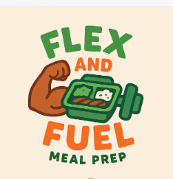 FLEX AND FUEL MEAL PREP logo