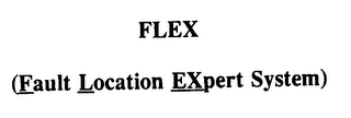 FLEX (FAULT LOCATION EXPERT SYSTEM) logo