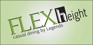 FLEX HEIGHT CASUAL DINING BY LEGENDS logo