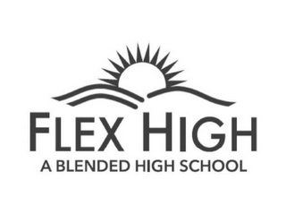 FLEX HIGH A BLENDED HIGH SCHOOL logo