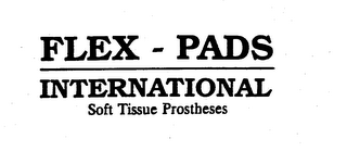 FLEX - PADS INTERNATIONAL SOFT TISSUE PROSTHESES logo