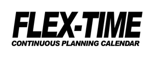 FLEX-TIME CONTINUOUS PLANNING CALENDAR logo