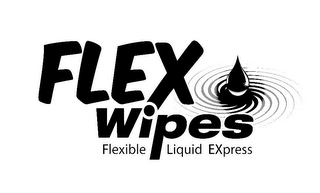 FLEX WIPES FLEXIBLE LIQUID EXPRESS logo