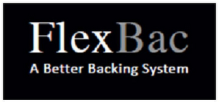 FLEXBAC A BETTER BACKING SYSTEM logo