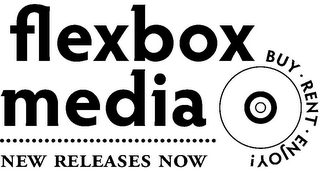 FLEXBOX MEDIA NEW RELEASES NOW BUY · RENT · ENJOY! logo