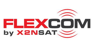 FLEXCOM BY X2NSAT logo