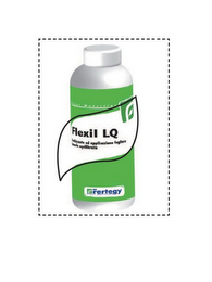 FLEXIL LQ FERTILIZZANTE AD APPLICAZIONEFOGLIARE FORMULA EQUILIBRATA FERTEGY logo