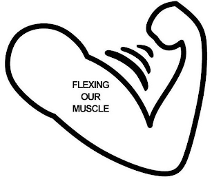 FLEXING OUR MUSCLE logo