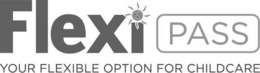 FLEXIPASS YOUR FLEXIBLE OPTION FOR CHILDCARE logo