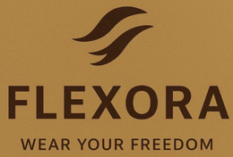 FLEXORA WEAR YOUR FREEDOM logo