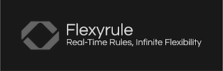 FLEXYRULE REAL-TIME RULES, INFINITE FLEXIBILITY logo