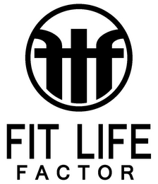 FLF FIT LIFE FACTOR logo