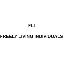 FLI FREELY LIVING INDIVIDUALS logo