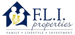 F.L.I. PROPERTIES FAMILY · LIFESTYLE ·INVESTMENT logo