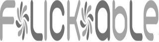 F*LICK*ABLE logo