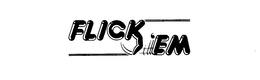 FLICK'EM logo