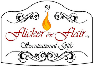 FLICKER & FLAIR LLC SCENTSATIONAL GIFTS logo