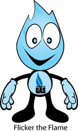 FLICKER THE FLAME CHARLOTTESVILLE GAS logo