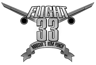 FLIGHT 33 MARSHA'S RUM PUNCH logo