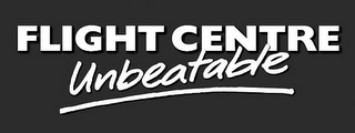 FLIGHT CENTRE UNBEATABLE logo
