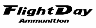 FLIGHT DAY AMMUNITION logo