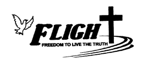 FLIGHT FREEDOM TO LIVE THE TRUTH logo