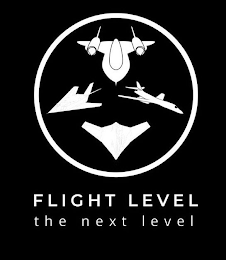 FLIGHT LEVEL THE NEXT LEVEL logo