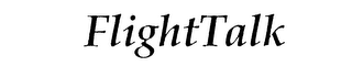 FLIGHT TALK logo