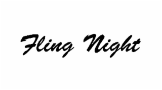 FLING NIGHT logo