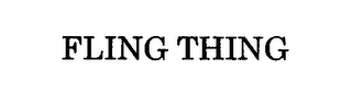 FLING THING logo