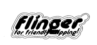 FLINGER FOR FRIENDLY FLIPPING! logo