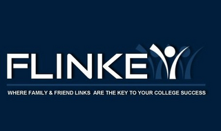 FLINKEY WHERE FAMILY & FRIEND LINKS ARE THE KEY TO YOUR COLLEGE SUCCESS logo