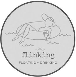 FLINKING FLOATING + DRINKING logo