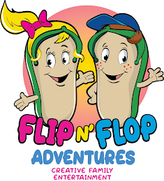 FLIP N' FLOP CREATIVE FAMILY ENTERTAINMENT logo