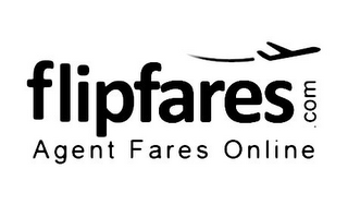 FLIPFARES .COM AGENT FARES ONLINE logo