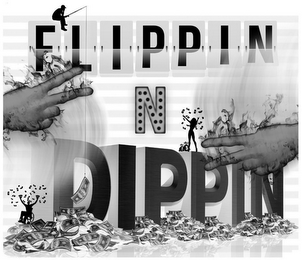 FLIPPIN N DIPPIN logo