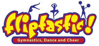 FLIPTASTIC! GYMNASTICS, DANCE AND CHEER logo