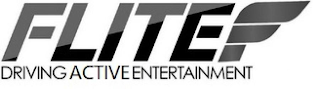 FLITE DRIVING ACTIVE ENTERTAINMENT logo