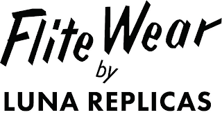 FLITE WEAR BY LUNA REPLICAS logo