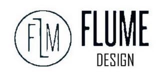 FLM FLUME DESIGN logo