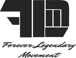 FLM FOREVER LEGENDARY MOVEMENT logo