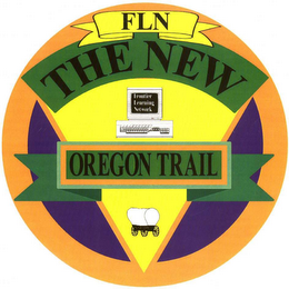 FLN THE NEW OREGON TRAIL FRONTIER LEARNING NETWORK logo