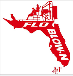 FLO BLOWN LIFE logo